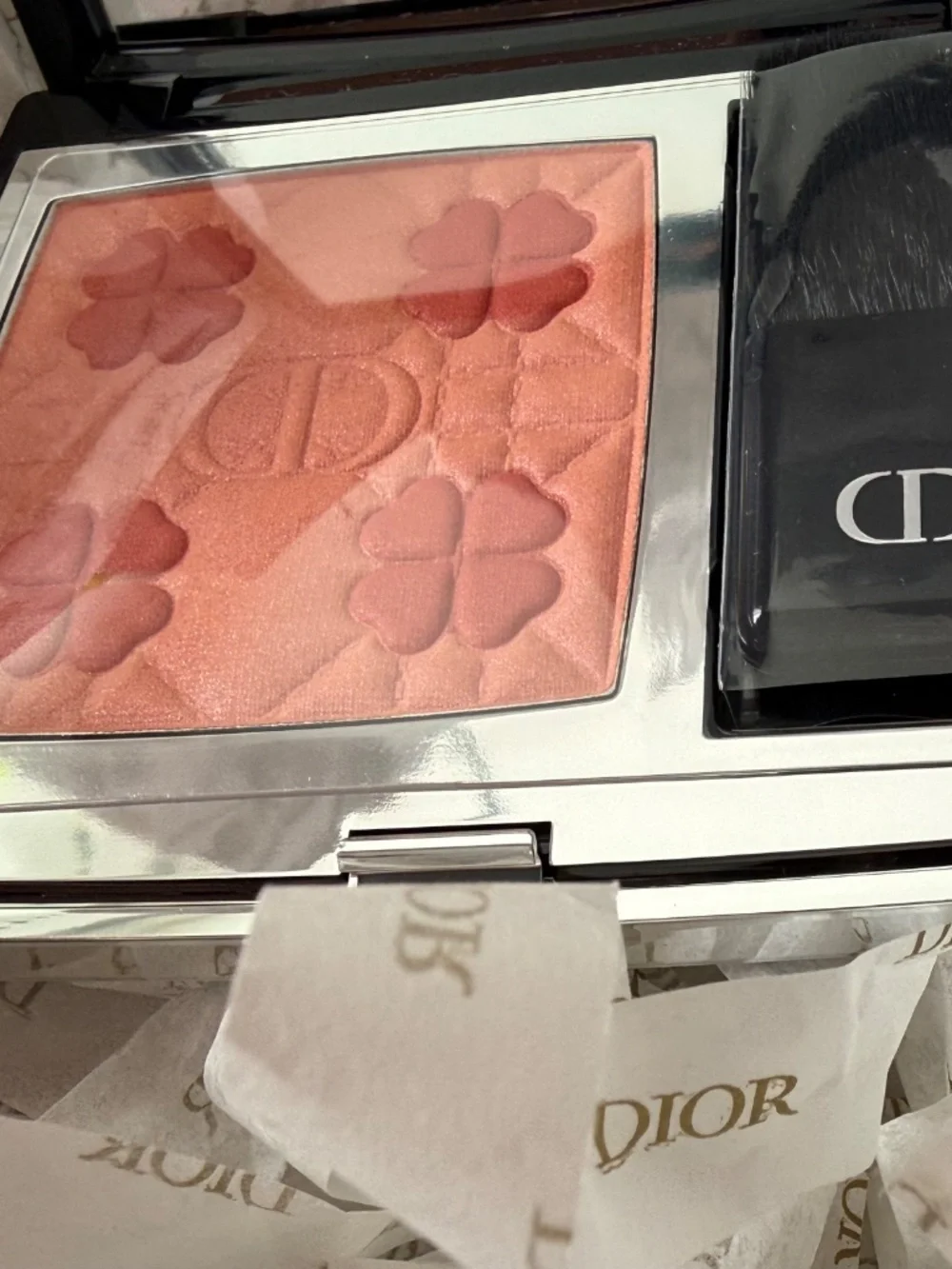 New Dior Rouge Blush - Limited Edition 889 Charmed Coral